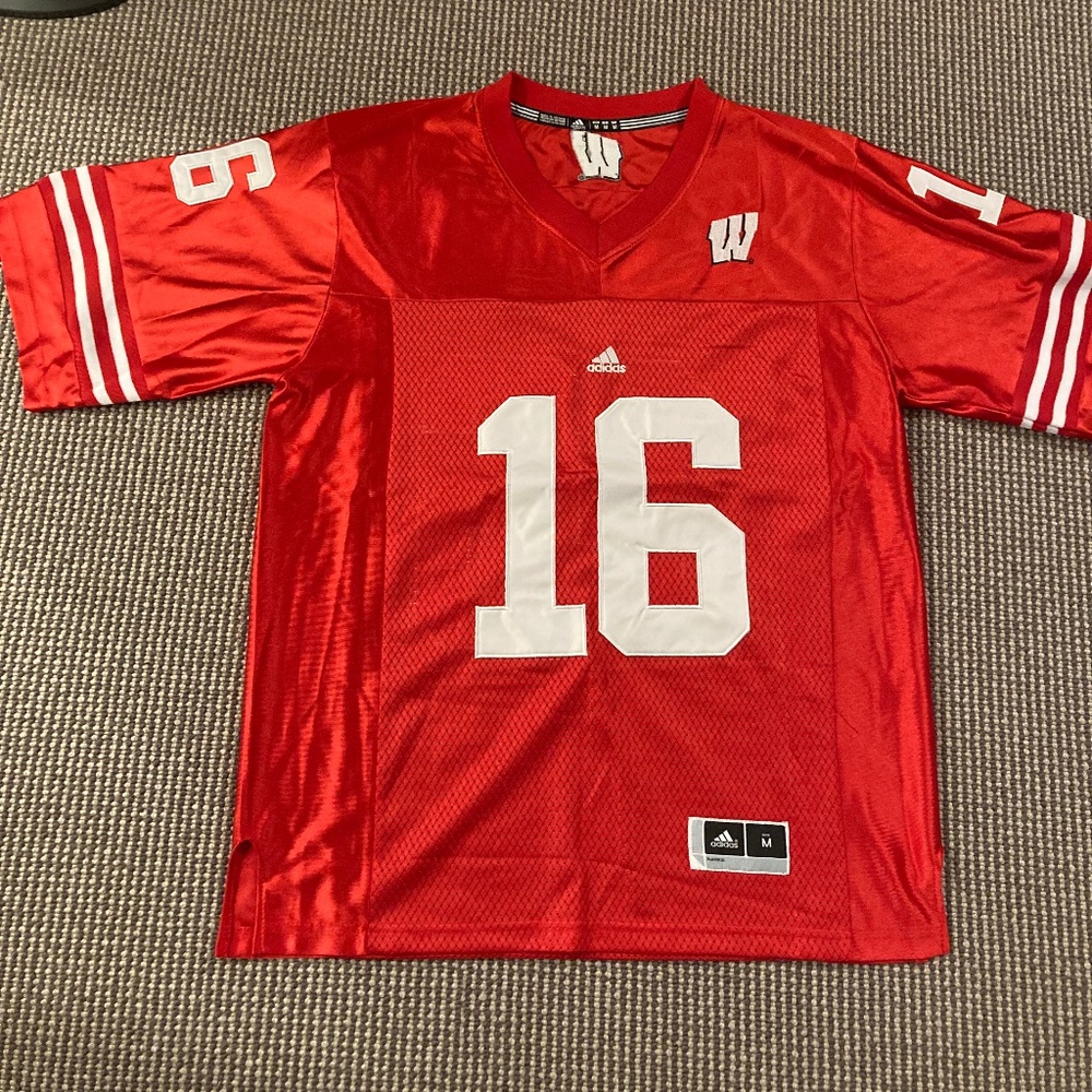 Russell Wilson Wisconsin Jersey Mens Medium